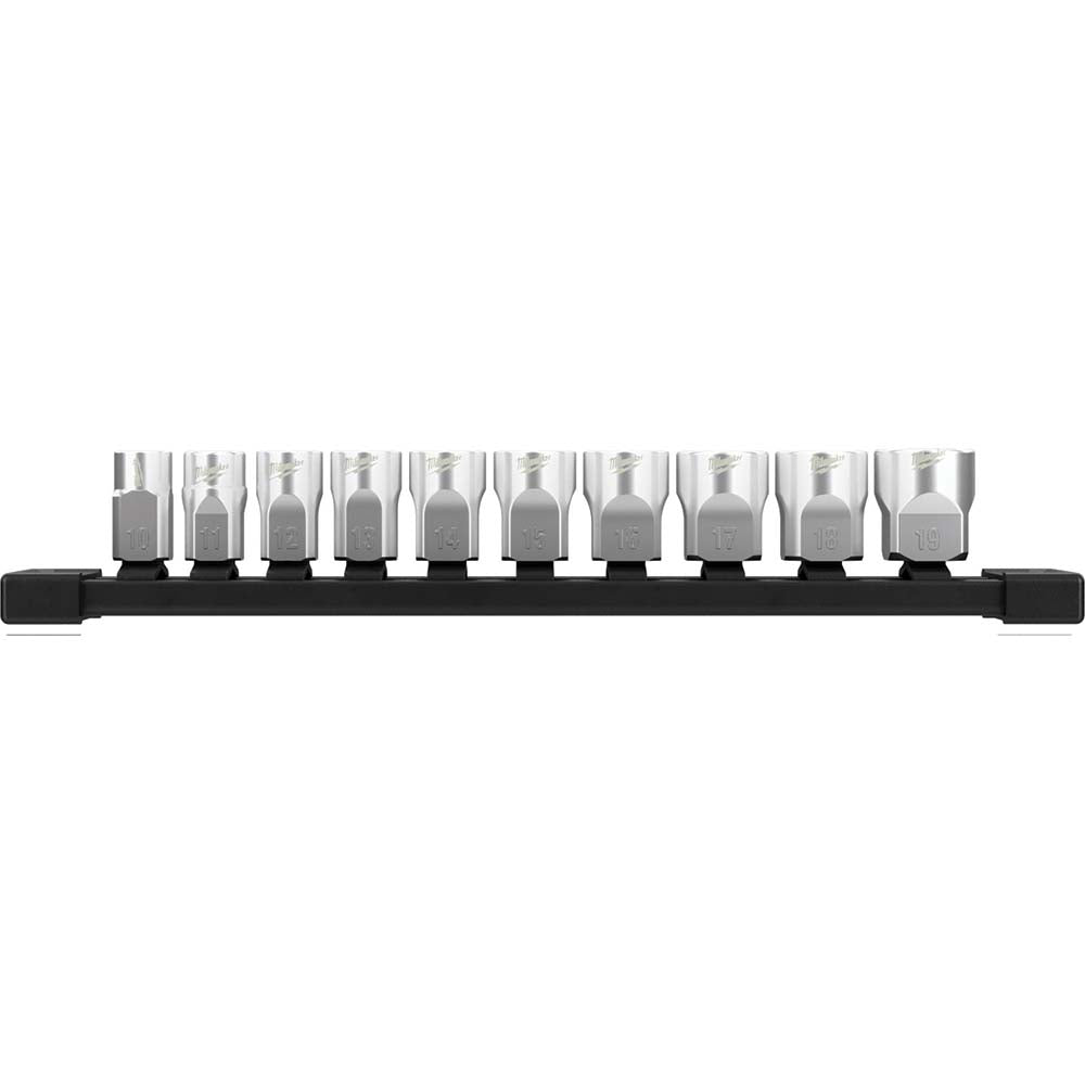 Milwaukee Tool 48-22-9503 Socket Set 10 Pc
