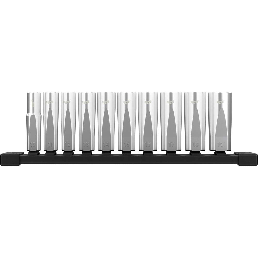 Milwaukee Tool 48-22-9505 Socket Set 10 Pc