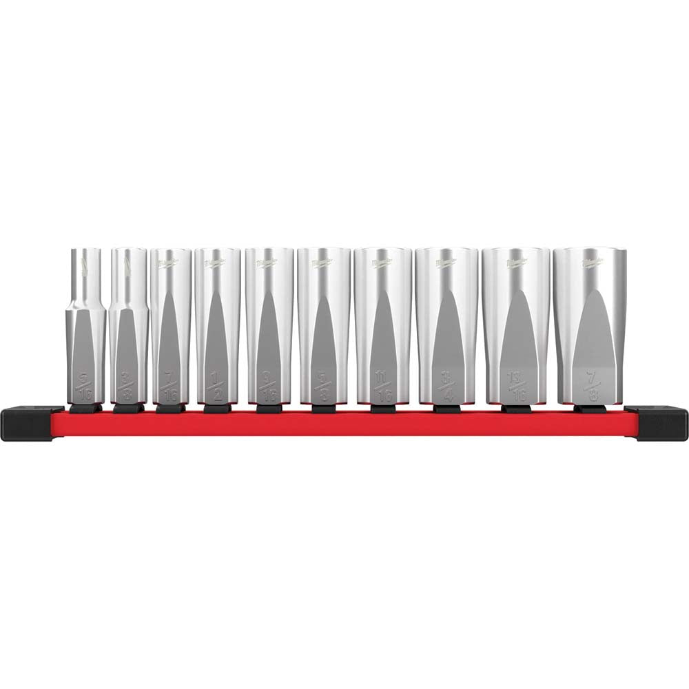 Milwaukee Tool 48-22-9405 Socket Set 10 Pc