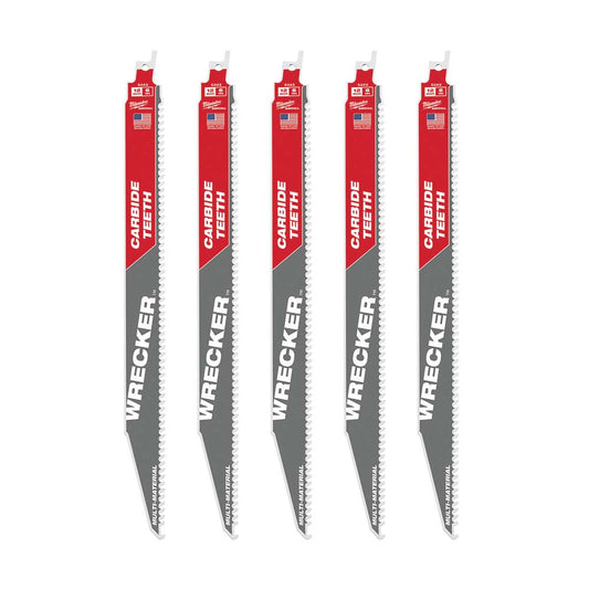 Milwaukee Tool 48-00-5543 Reciprocating Saw Blade Solid Carbide
