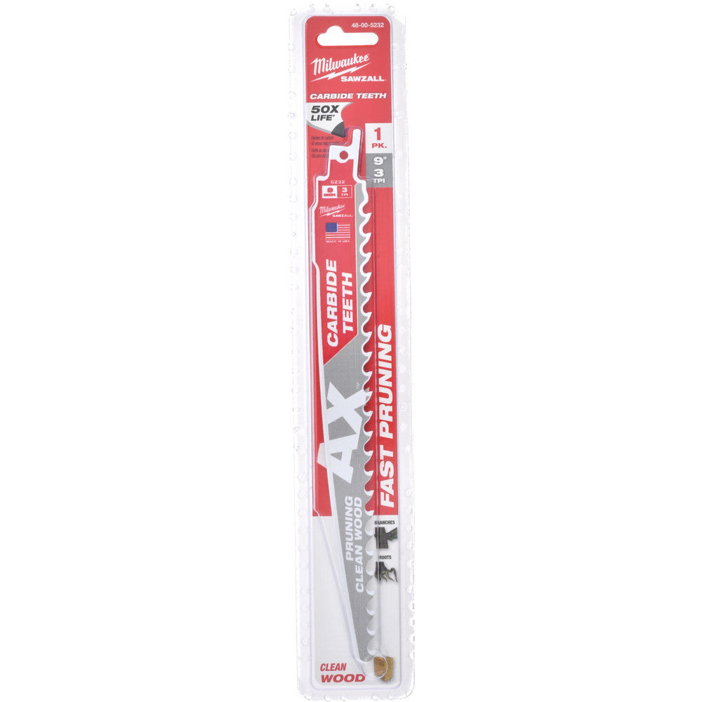 Milwaukee Tool 48-00-5232 Reciprocating Saw Blade Solid Carbide