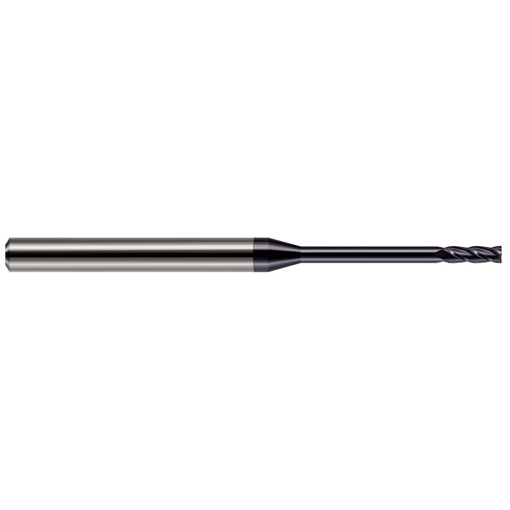 Harvey Tool 992547-C3 Square End Mill 3/64" Dia, 9/64" LOC, 4 Flute, Solid Carbide