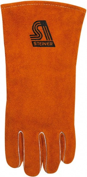 Steiner 2119YLH-L Welding Glove Steiner Y, Size Large, Cowhide Leather, Left Hand, for Stick