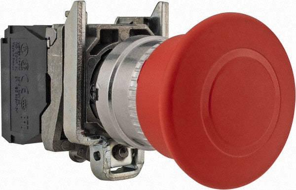 Schneider Electric XB4BT842 Push-Button Switch 22 mm Mounting Hole Dia, Trigger Action