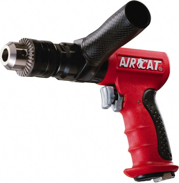 AIRCAT 4450 Air Drill 1/2" Keyed & Keyless Chuck, Reversible