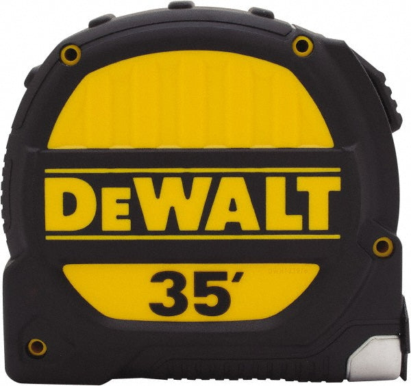 DeWALT DWHT36935S Tape Measure 35' Long, 1-1/4" Width, Yellow Blade