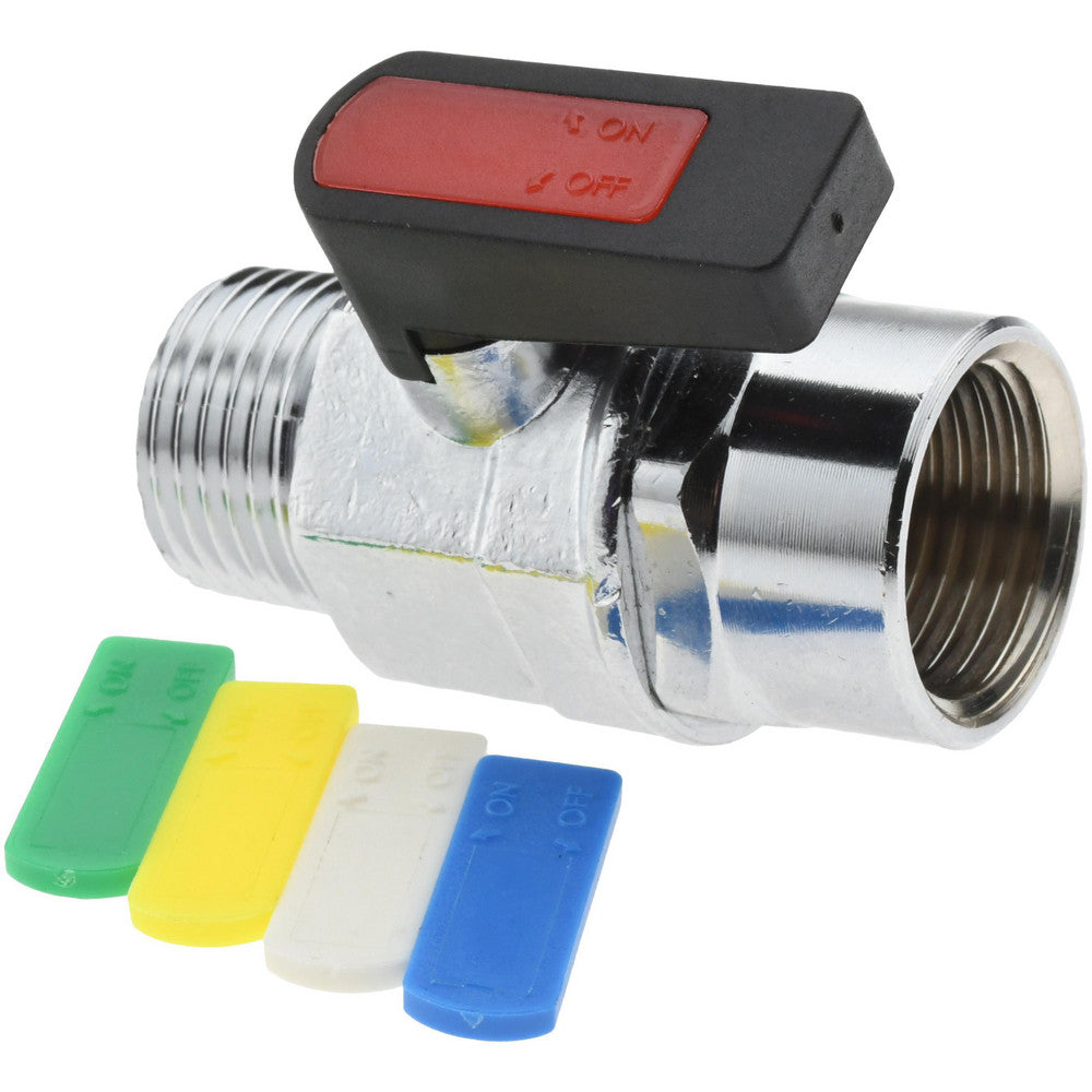 Value Collection 9912021085 Miniature Manual Ball Valve 1/2" Pipe