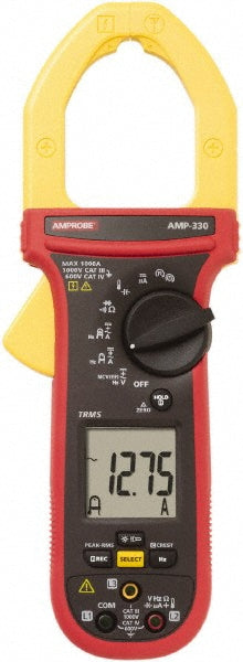Amprobe AMP-330 Clamp Meter CAT III & CAT IV, 2.0079" Jaw, Clamp On Jaw