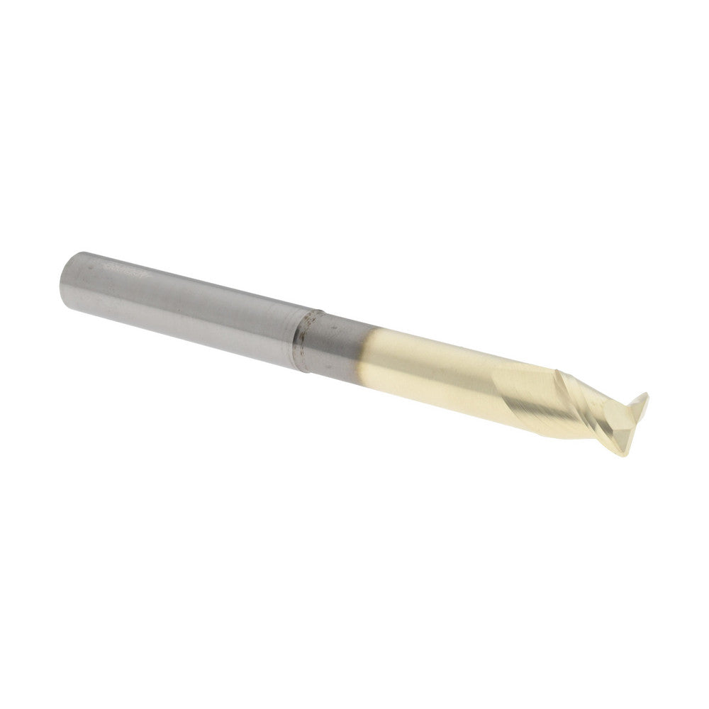 Accupro 313913 Corner Radius End Mill 3/8" Dia, 1/2" LOC, 45 deg Helix, Corner Radius End, Centercutting