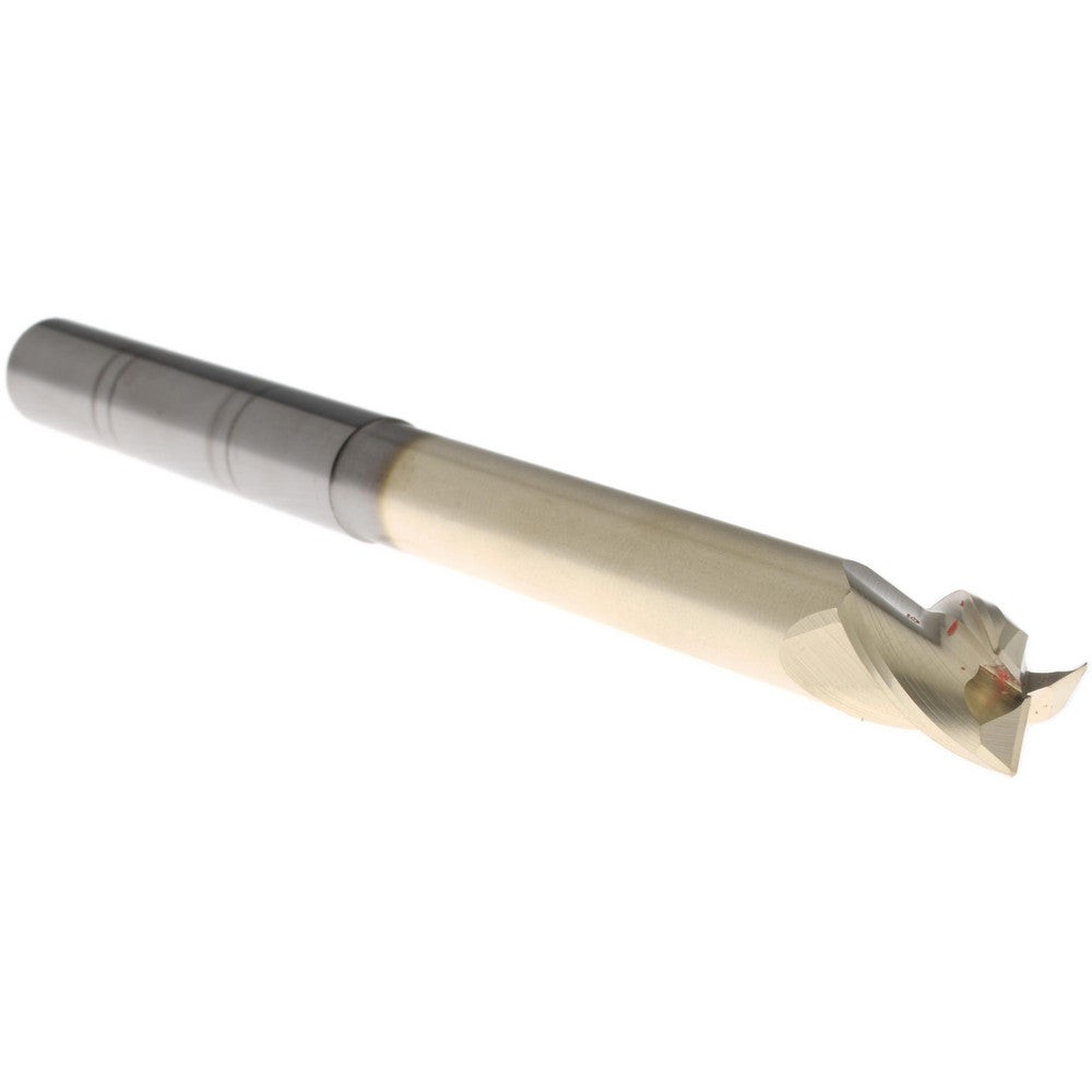 Accupro 315558 Corner Radius End Mill 1/2" Dia, 5/8" LOC, 37 deg Helix, Corner Radius End, Centercutting