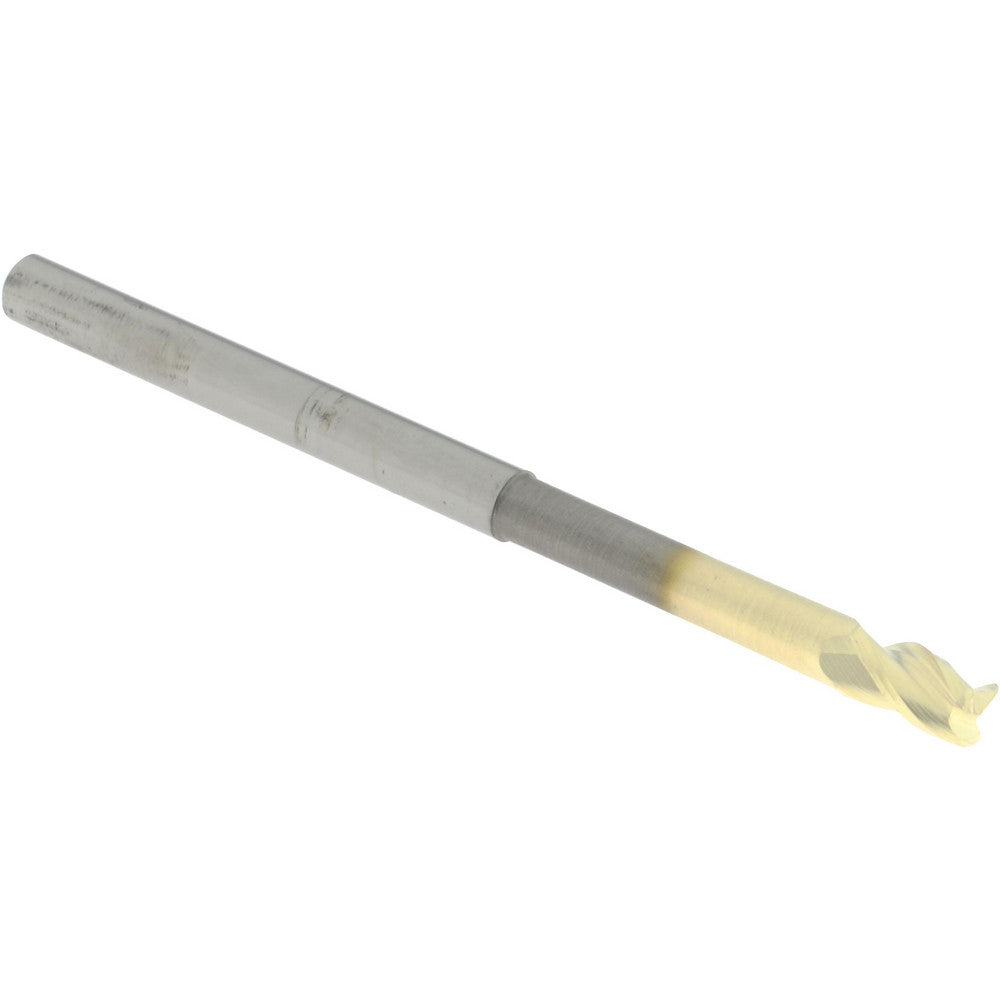 Accupro 315377 Corner Radius End Mill 3/16" Dia, 5/16" LOC, 37 deg Helix, Corner Radius End, Centercutting