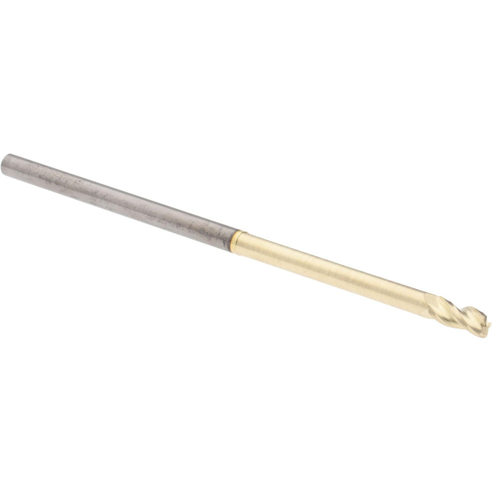 Accupro 315363 Corner Radius End Mill 1/8" Dia, 1/4" LOC, 37 deg Helix, Corner Radius End, Centercutting