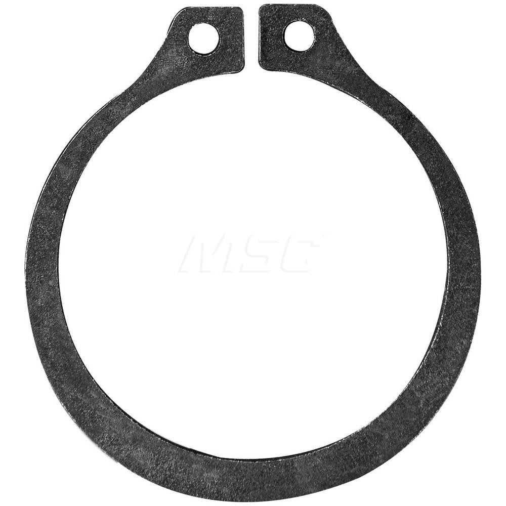 Rotor Clip DSH-55ST PD External Retaining Ring 52 mm Groove Dia, 55 mm Shaft Dia, 1060-1090 Spring Steel, Phosphate Finish