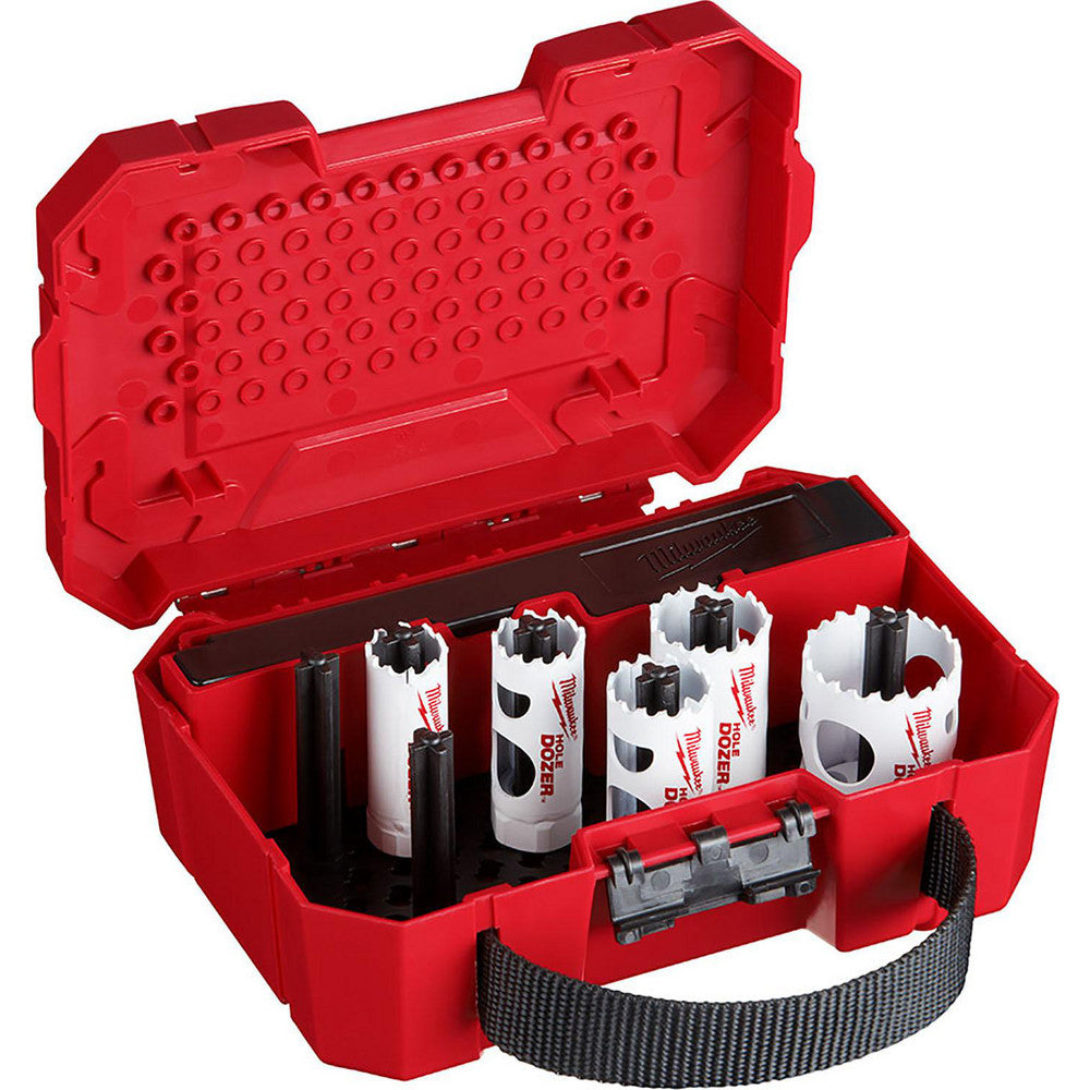 Milwaukee Tool 49-22-4006 Hole Saw Kit 9 Pc, 3/4 to 1-1/2" Dia