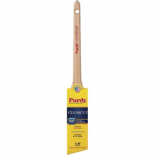 Purdy 144080115 Paint Brush 1-1/2" Wide, Nylon, Synthetic Bristle
