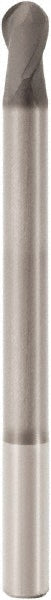 Seco 00023488 Ball End Mill 3.00 mm Dia, 8.00 mm LOC, 2 Flute, Solid Carbide