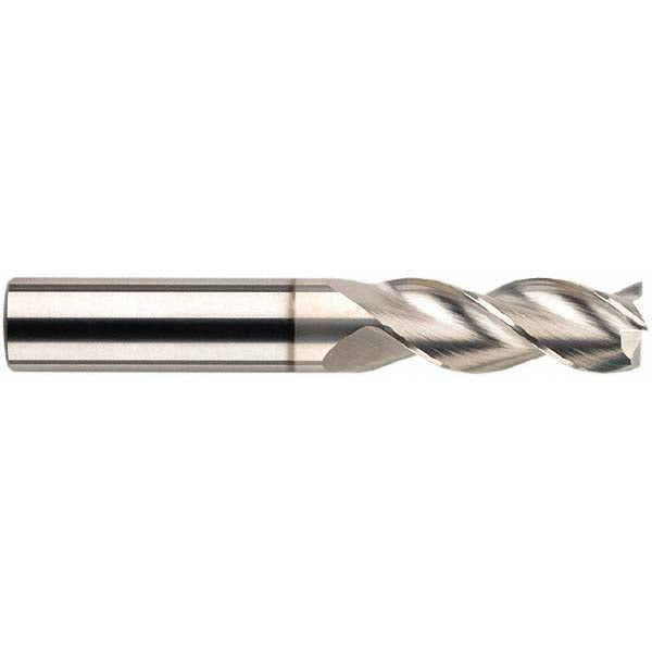Kyocera SGS Precision Tools 34827 Square End Mill 3/8" Dia, 1-1/4" LOC, 3 Flute, Solid Carbide