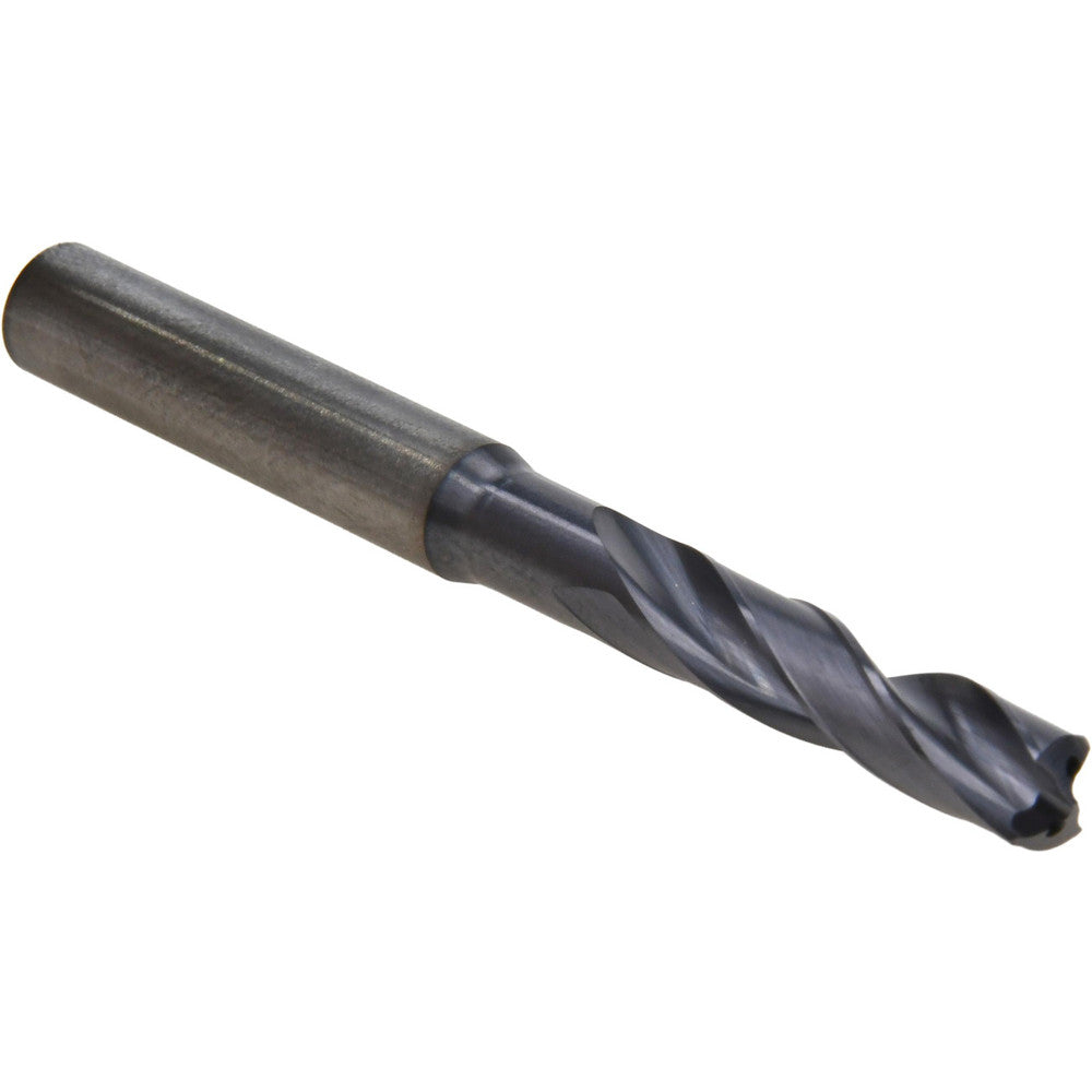 Kennametal 2649367 Screw Machine Length Drill Bit 17/64" (0.2656) Dia, 140 deg, Solid Carbide