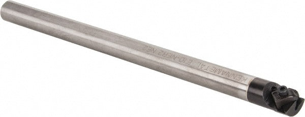 Kennametal 1152606 Indexable Boring Bar E10NER2 KWH, 1" Min Bore Dia, Right Hand Cut, 5/8" Shank Dia, 3 &deg Lead Angle, Solid Carbide