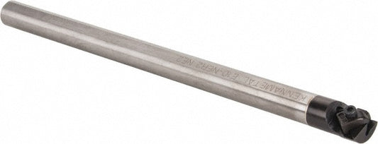 Kennametal 1152606 Indexable Boring Bar E10NER2 KWH, 1" Min Bore Dia, Right Hand Cut, 5/8" Shank Dia, 3 &deg Lead Angle, Solid Carbide