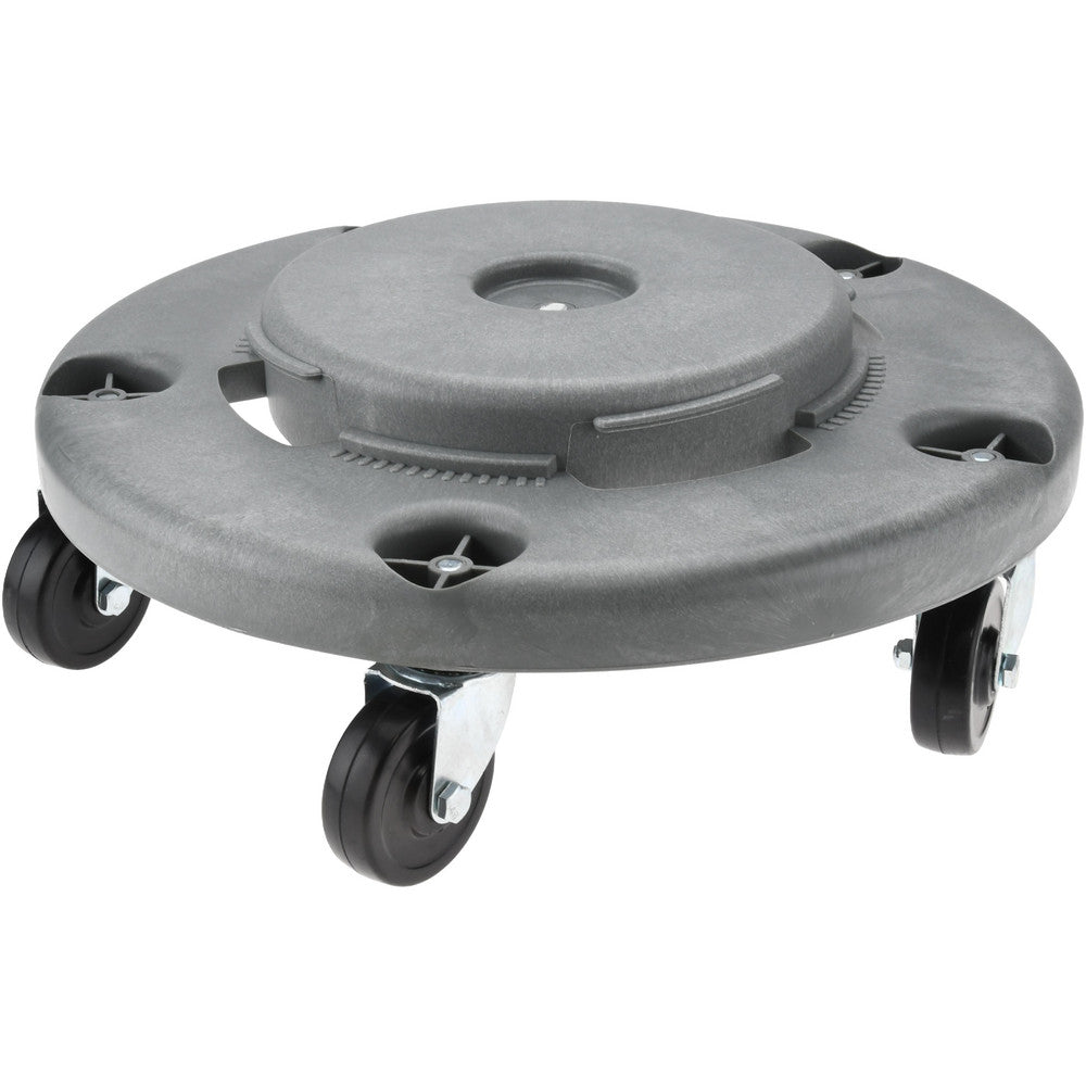 Pro-Source AF07721 Round Polyethylene Twist-On Trash Can Dolly