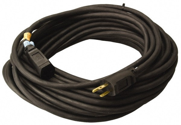 Southwire 1428SW0008 50', 14/3 Gauge/Conductors, Black Outdoor Extension Cord