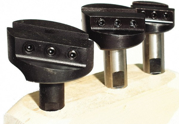 Michigan Drill  K340 3 Piece, 3/4" Shank Diam, 1-3/8" to 2-1/2" Max Head Diam, Straight Shank, Fly Cutter Set