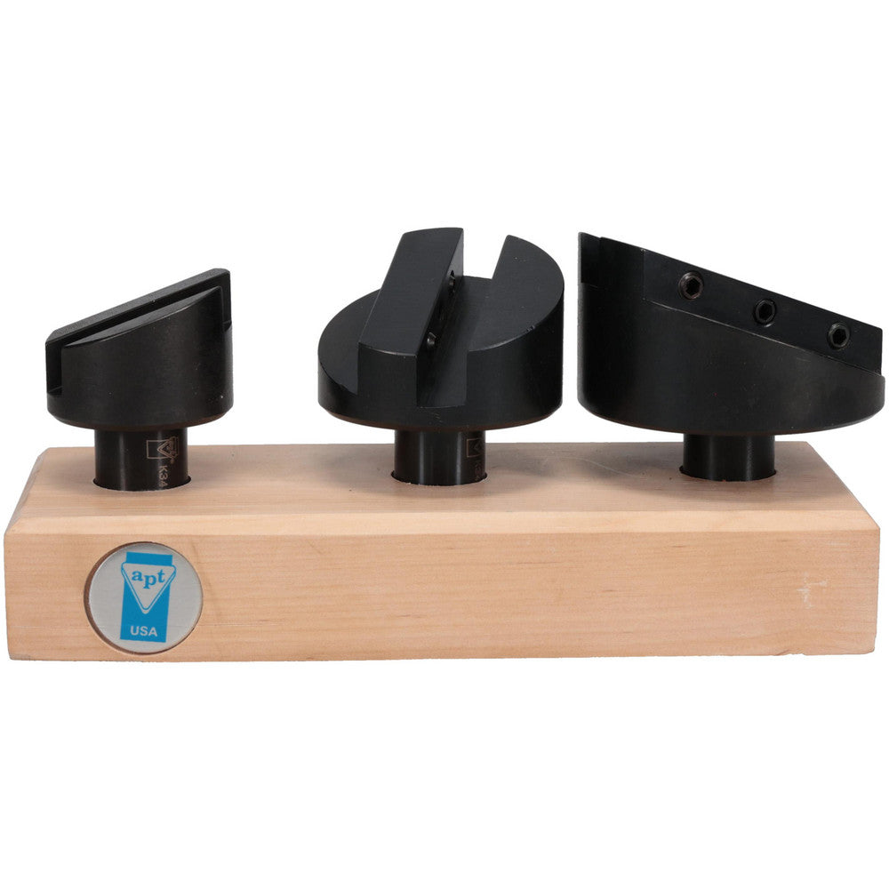 Michigan Drill  K340A 3 Piece, 3/4" Shank Diam, 1-3/8" to 2-1/2" Max Head Diam, Straight Shank, Fly Cutter Set