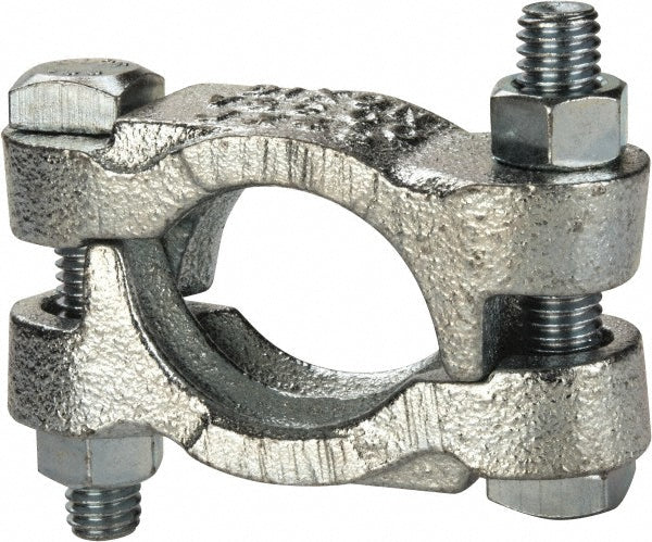 Dixon Valve & Coupling JX49 Double Bolt Clamp Plated Iron