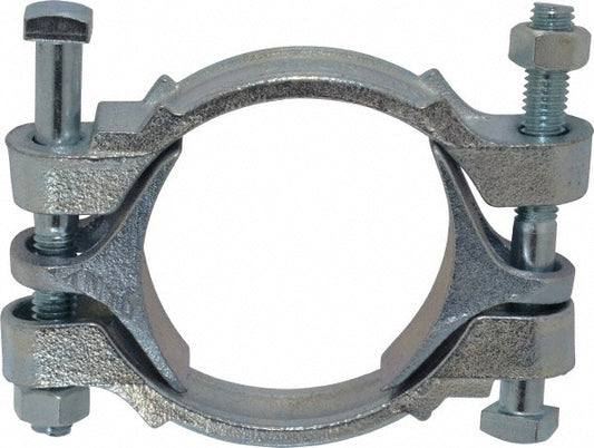 Dixon Valve & Coupling 400 Double Bolt Clamp Plated Iron