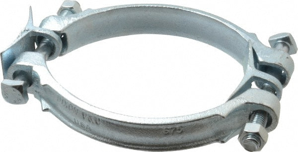 Dixon Valve & Coupling 675 Double Bolt Clamp Plated Iron