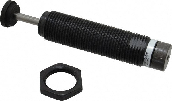 Parker MA600 Male Button Shock Absorber 0.25" Rod Dia, 0.88" OD, 1" Stroke, 1-12 Thread