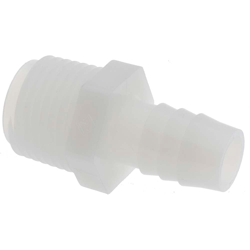 NewAge Industries 5000625 Barbed Tube Connector 1/2" Barbs, 1/2" NPT