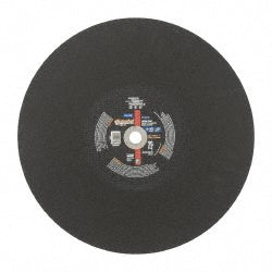 Norton 69078609031 Cut-Off Wheel 20" Dia, 5/32" Thick, 1" Hole, Aluminum Oxide