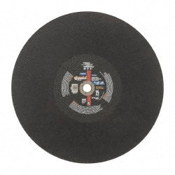 Norton 69078609032 Cut-Off Wheel 20" Dia, 5/32" Thick, 1" Hole, Aluminum Oxide