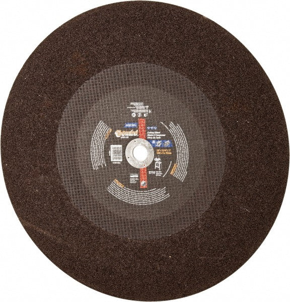 Norton 69078609034 Cut-Off Wheel 20" Dia, 3/16" Thick, 1" Hole, Aluminum Oxide