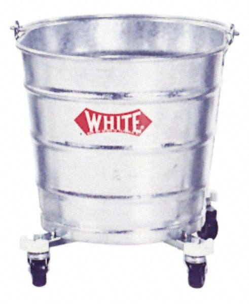 Value Collection 260 Mop Bucket Accessories Accessory Type Bucket Casters  For Use With 26 Qt. Oval Buckets  Material Galvanized Steel  Color Silver  Capacity 26.0qt  Overall Diameter 2in