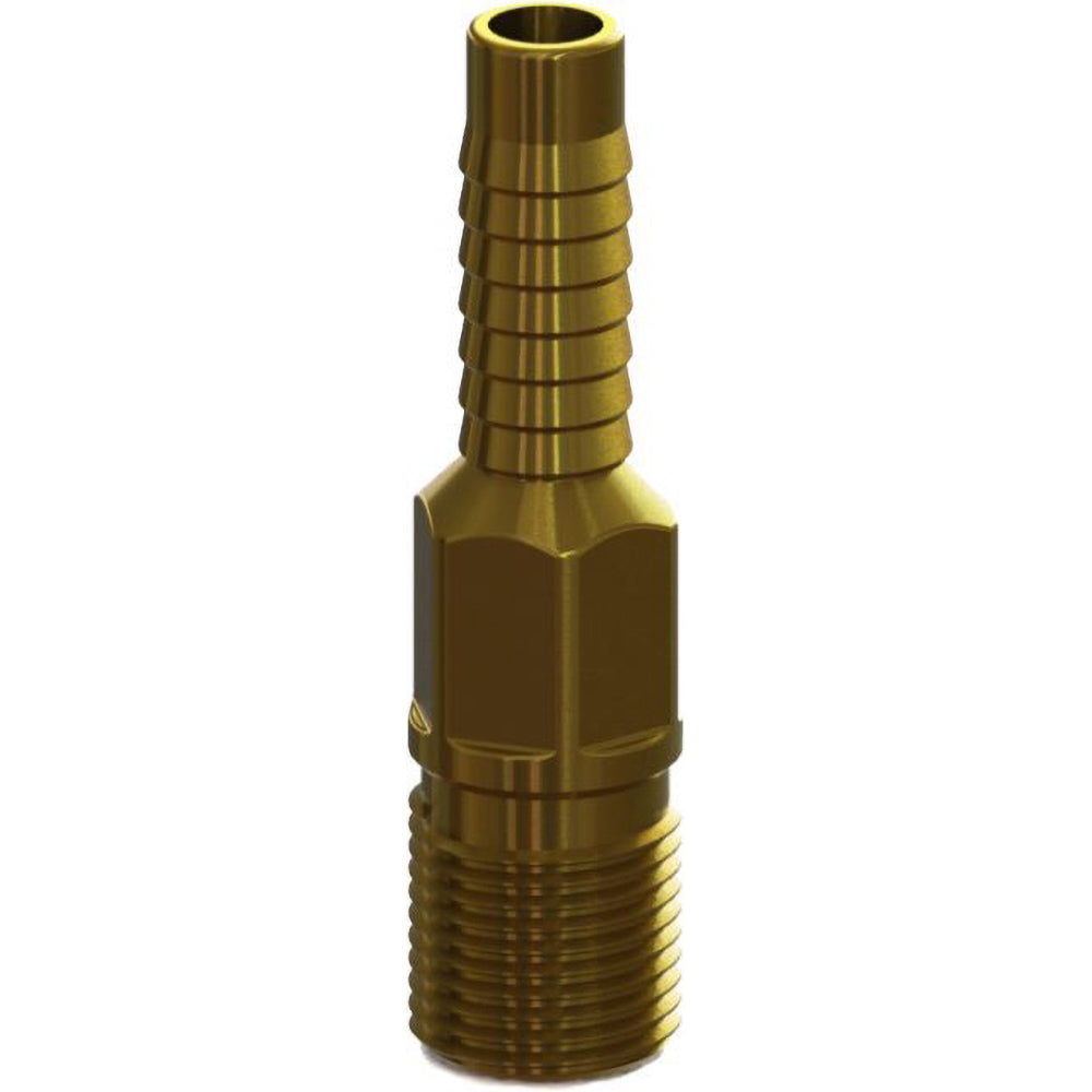 Campbell Fittings HAB-4 1" Pipe ID, Threaded Combination Nipple for Hoses
