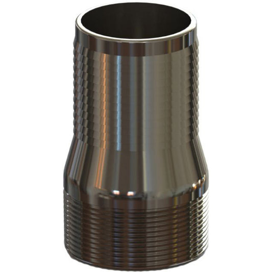 Campbell Fittings HASS-6 1-1/2" Pipe ID, Threaded Combination Nipple for Hoses