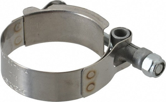 Campbell Fittings 30050-0200-051 T-Bolt Band Clamp 1.84 to 2.06" Hose, 3/4" Wide, Stainless Steel