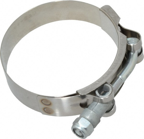 Campbell Fittings 30050-0288-051 T-Bolt Band Clamp 2.65 to 2.94" Hose, 3/4" Wide, Stainless Steel