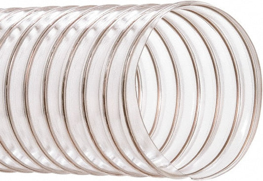 Hi-Tech Duravent 202105002025 Blower Duct Hose 5" ID, 14.00 in/Hg Vac Rating, 10.00 psi, PVC