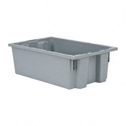 Quantum Storage SNT180GYCS Polyethylene Storage Tote 75 lb Capacity
