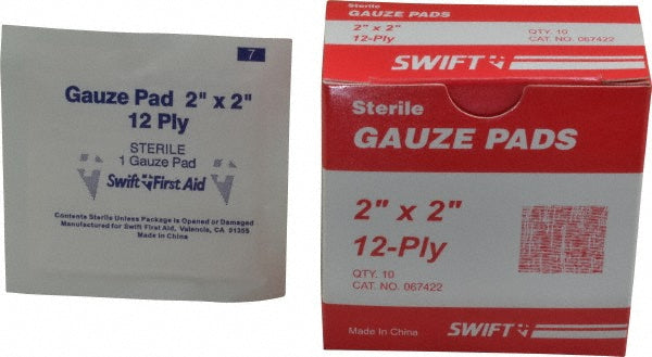 North 067422 10 Qty 1 Pack 2" Long x 2" Wide, General Purpose Pad