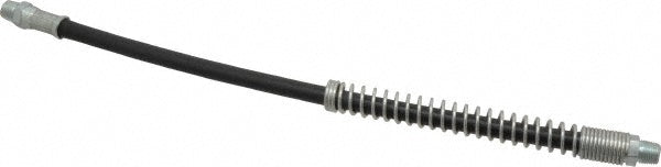Pro-Lube GHC-12/SPR/N 12" Long, 3,500 psi Operating Pressure, Thermoplastic Grease Gun Hose