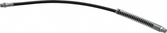 Pro-Lube GHC-18/SPR/N 18" Long, 3,500 psi Operating Pressure, Thermoplastic Grease Gun Hose
