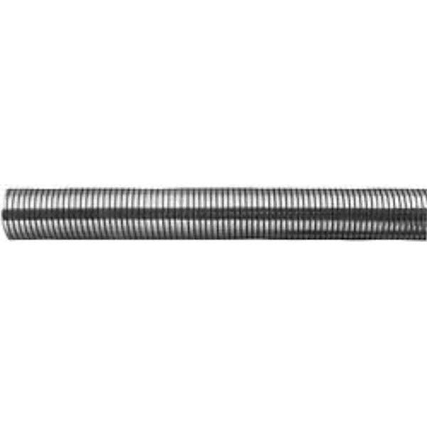 Federal Hose 10086 6" ID, ᇐ to 400&degF, Galvanized Steel Unlined Flexible Metal Duct Hose