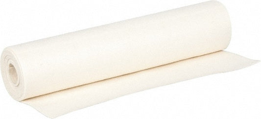 Select F-1 1/16"X1' 12 x 60 x 1/16" White Pressed Wool Felt Sheet