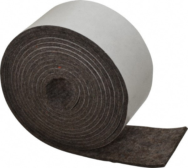 Select 1/8X2X10'ADHF3 1/8 Inch Thick x 2 Inch Wide x 10 Ft. Long, Felt Stripping