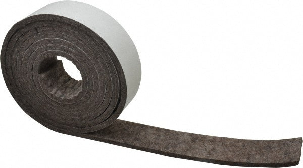 Select 1/4X2X10'ADHF3 1/4 Inch Thick x 2 Inch Wide x 10 Ft. Long, Felt Stripping
